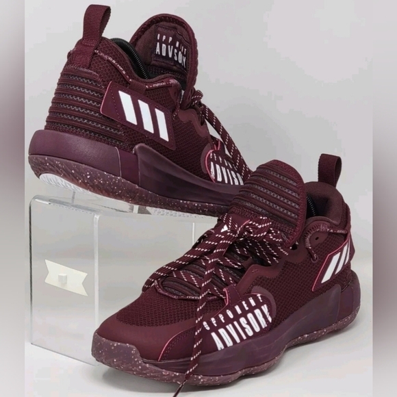 Adidas Dame 7 SM EXTPLY Opponent Advisory Core Maroon Men’s Size 7.5 New main image 11